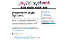 Tablet Screenshot of joyful.com